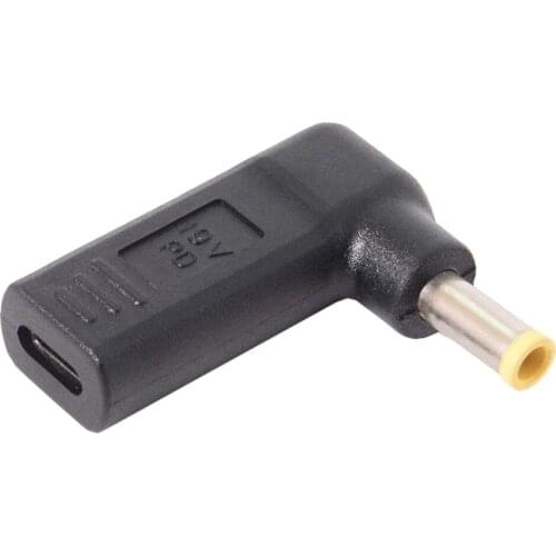 Type C To 5.0 X 1.0 Mm Charging Adapter Power Adapter For Laptop 65W PD