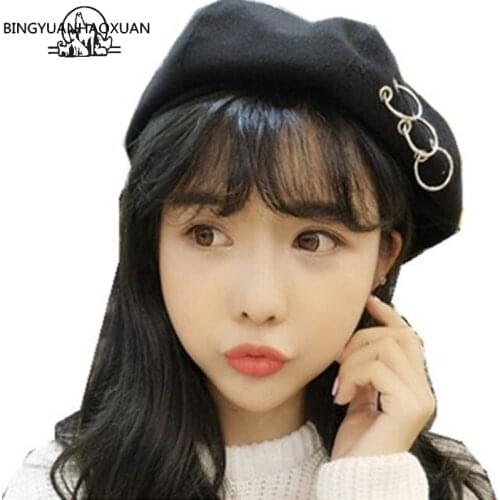 Женские береты BING YUAN HAO XUAN China At AliExpress