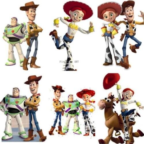 Diy 5d Disney Animation Toy Story Diamond Painting Cartoon Characters Full Diamond Embroidery Cross Stitch Kits Home Decoration