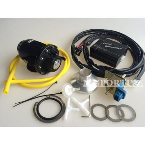 ElectrIcal Diesel SSQV4 SQV4 Blow Off Valve/Diesel Dump Valve/Diesel BOV SQV KIT BLACK