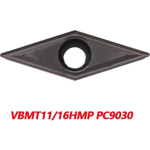 Original VBMT VBMT110304-HMP PC9030 VBMT160404 VBMT160408 Carbide Insert Blades Used For Steel Processing 100% Korean Imports