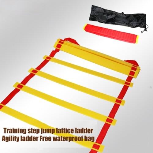 Multi Type Agility Ladder Pace Training Ladder Speed Straps Rope Ladder Tab Soccer Football Stairs Fitness Equipment Hopscotch