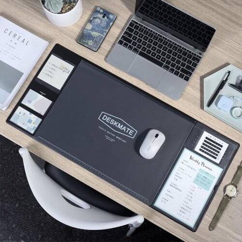 Multi Functional Mouse Pad Waterproof Large Computer Desktop Pad Protection Wristband Calendar Office Desk Accessories Desk Set