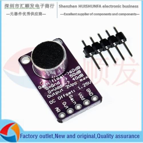 MAX9814 microphone amplifier module MIC microphone sound amplifier / microphone sensor