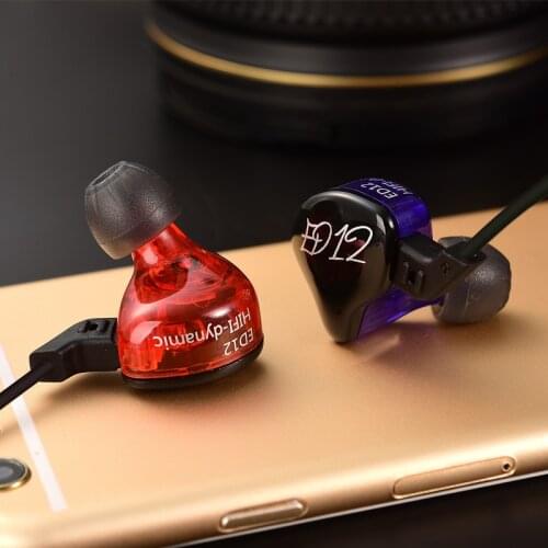 KZ-ED12 DD headphones heavy bass cable control wheat music mobile phone headset fever HIFI earphone headphones AS10 ZS5 ZS6 ES4