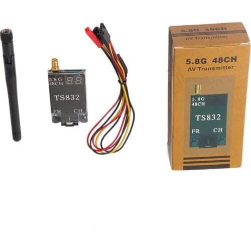 New 48CH TS832 5.8G 600mW transmitter 7.4-16V Wireless AV Transmitter for RC FPV Drone Quadcopter part