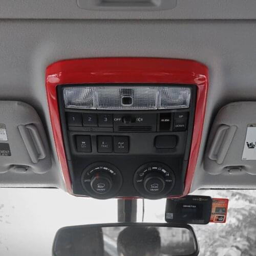 Front Roof Reading Lights Sticker Decorative Frame Trim For 4runner 4 runner Interior Accessories 2010-2019