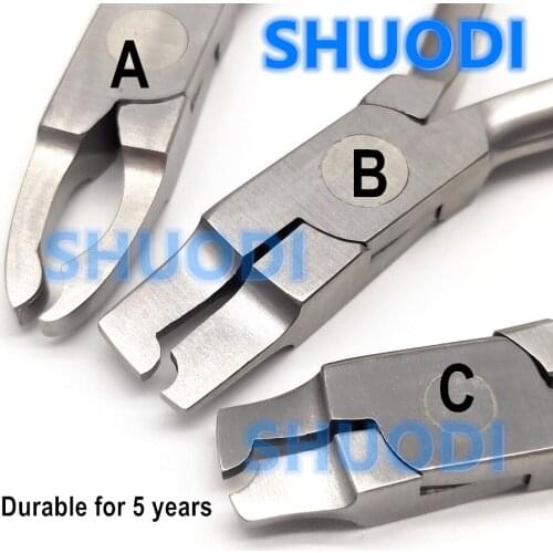 1 piece Dental Lab Johson Plier Crown Crimping Contouring plier Metal Crown Plier forceps Dentist Tool Instrument