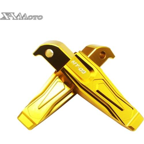 Motorcycle Rear Foot Pegs Rests Passenger Footrests For Yamaha MT03 MT10 MT07 MT09 2013-2020 Yamaha MT03