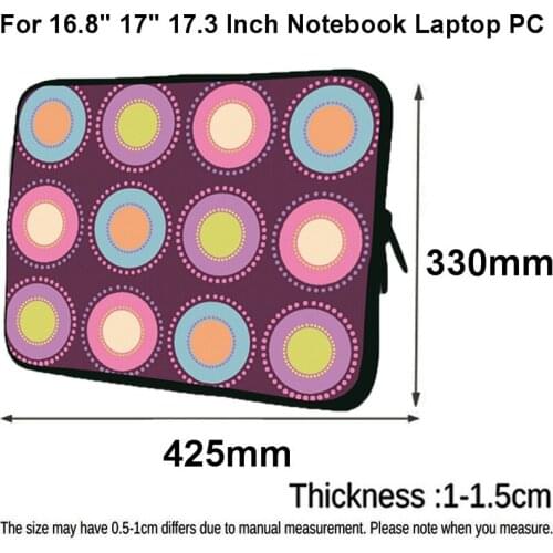 Casual 17 Inch Computer Pouch Bag 2020 The Most Popular Woman Laptop Case 17.3/ 16.8 Inch Prints Notebook Cover For Macbook Acer