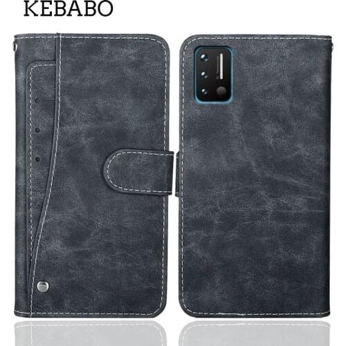 Luxury Wallet UMIDIGI A7S Case 6.53" Vintage Flip Leather Business Protective Cover For UMIDIGI A7S Case Phone Bag