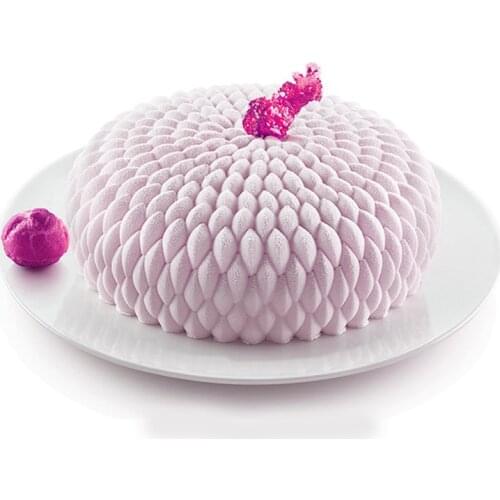 Meibum Valentines Day Pastry Moulds Non-Stick Heart Shaped Silicone Cake Molds Kitchen Bakeware Mousse Dessert Baking Tools