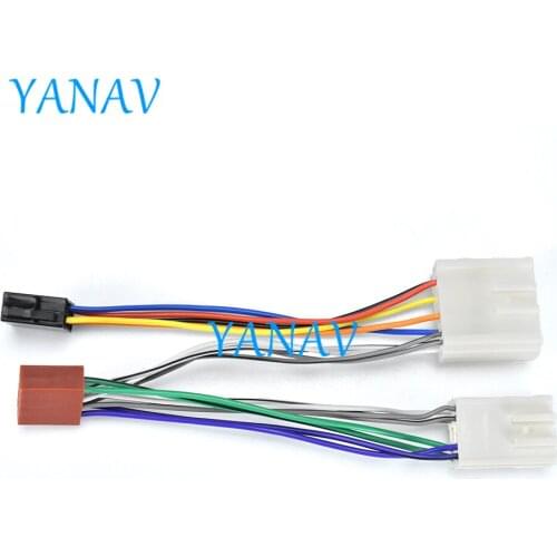 12-028 ISO RADIO ADAPTER CABLE FOR-VOLVO S40,V40,S70,V70 2000+;Serie 8,Serie 9 1993-1996 Car Stereo Radio ISO Wire Cable ISO Wi