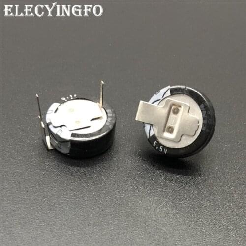 5Pcs/20Pcs 0.1F 5.5V0.1F ELNA DXJ Series 11.5x5mm 5.5V0.1F H-Type Farad Super Capacitor
