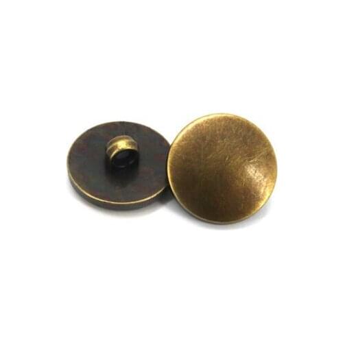 A1 Sewing supplies 15mm ABS high foot round micro sewing accessories clothing buttons water plated plastic electroplating hand