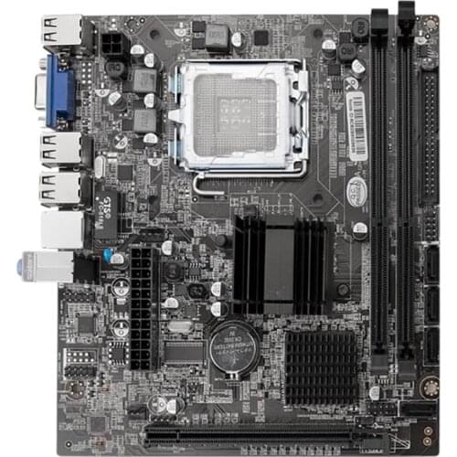 G41 Computer Motherboard LGA775-Pin Home Office Desktop Motherboard Support Generation Core I3 I5 I7 Gaming Motherboard