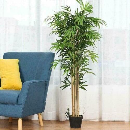 12Pcs Artificial Bamboo Charming Eco-friendly Plastic Fantastic Decor Simulation Bamboo for Table