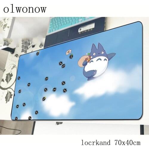 Totoro mousepad 700x400x3mm New arrival gaming mouse pad gamer mat thick game computer desk padmouse keyboard large play mats