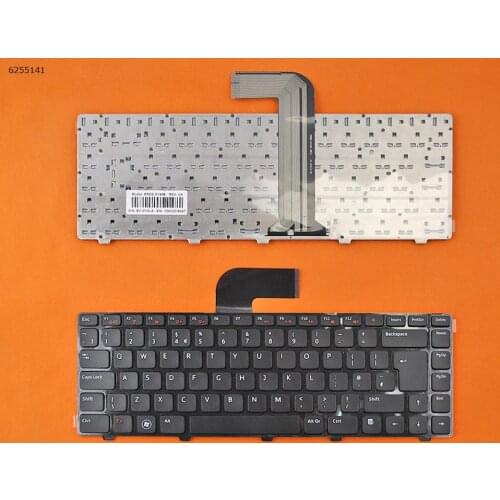 New UK Keyboard for DELL Vostro 3550/XPS L502/ Inspiron 14R/Inspiron N4110 M4110 N4050 M4040 N5050 M5050 M5040 N5040 BLACK FRAME