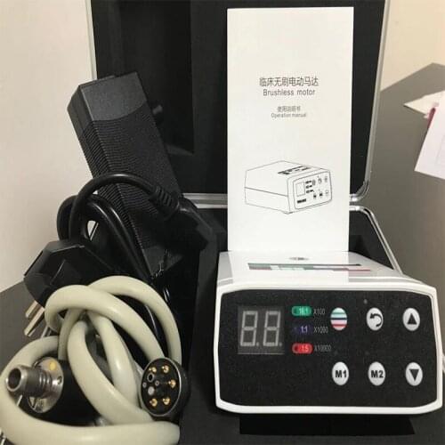 1set new dental Micromotor Oral Material LED Brushless Mini Electric micro motor System With memory function
