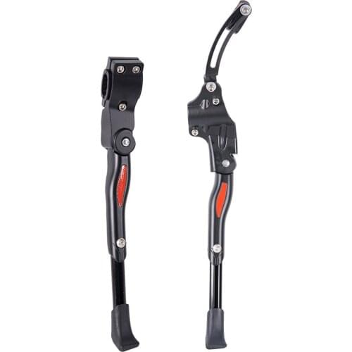MTB Road Bicycle Kick Stand 34.5-40cm Adjustable Bike Kickstand Heavy Duty Bicycle Cycle Prop Side Rear parking rack