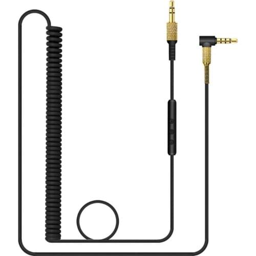 Replacement Stereo Audio Cable Extension Music Cord Wire for Marshall Major II 2 Monitor Bluetooth Headphones