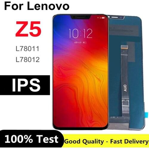 6.2 inch For Lenovo Z5 L78011 L78012 LCD Display Touch Panel Screen Digitizer Assembly Glass Replacement for Lenovo Z5 LCD