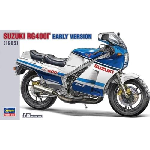 1/12 Hasegawa Plastic Assembled Car Model Toy Suzuki RG400* Motorcycle Early Version Motorcycle Static Model DIY Assembly #21509