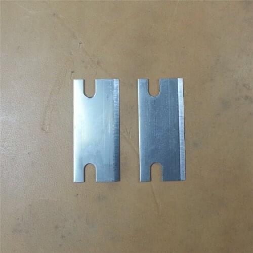 10 pcs Spare Carbon Steel Blade for Gauge Leather Strap Cutter Hand Cutting Tool New