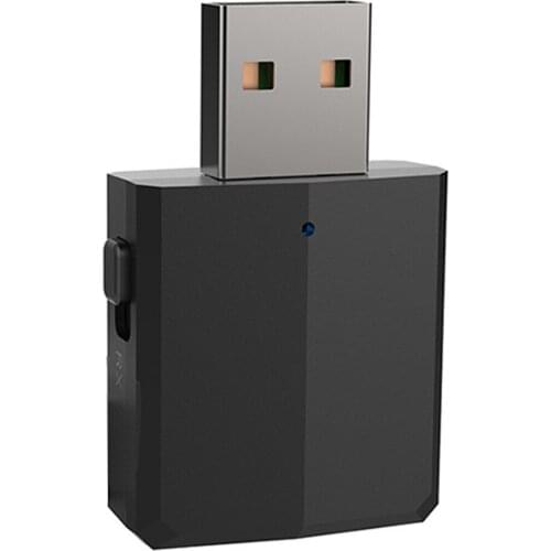 3 in 1 USB Bluetooth 5.0 Audio Transmitter Receiver Adapter for TV PC Phones GK99