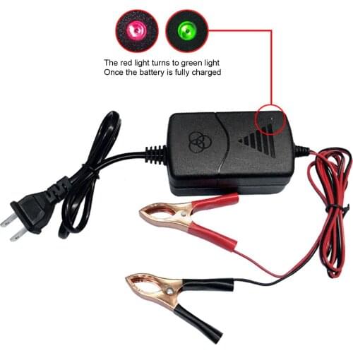 12V Battery Charger Maintainer Amp Volt Trickle Automobile Automatic Battery Charger for Car Truck Motorcycle