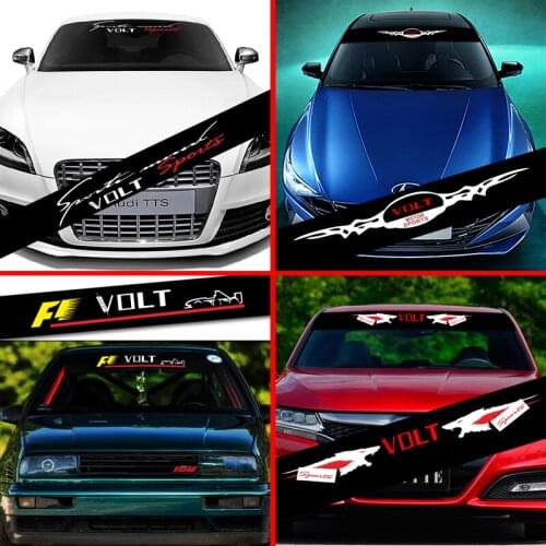 Car Sticker For Chevrolet Volt Decoration Decals Car Front Windshield Prevent Sunlight Reflection Styling Accessories