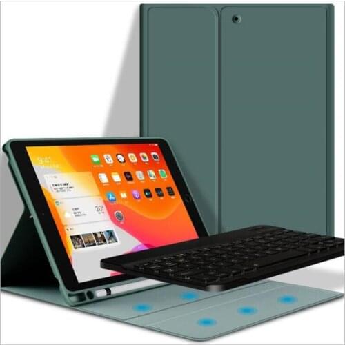 Wireless Keyboard Case For iPad 10.2 8th Pro 11 2020 Mini Air 3 10.5 Air 4 10.9 2018 9.7 Air 2 7th Generation Pencil Holde Case