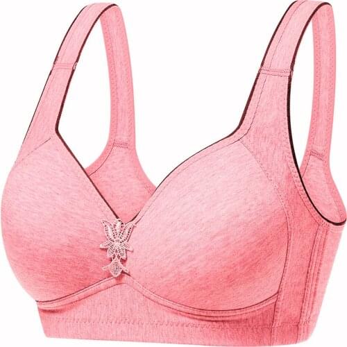 Push Up Bra Wireless Underwear Wire Free Everyday Floral Bralette Top Bras for Women Cup A B C 32 34 36 38 40 42