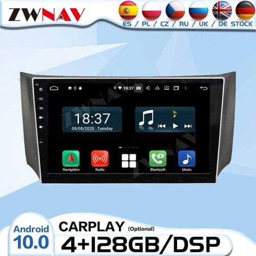 Carplay Android Radio Receiver For NISSAN Sylphy 2012 2013 2014 2015 2016 2017 2018 2019 Audio Stereo Video Player GPS Head Unit