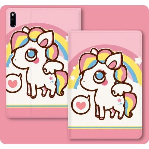 For Huawei MatePad 10.4 Case M5 Lite 10.1 inch PU Leather Flip Tablet Case for Huawei MatePad Pro 10.8 M6 8.4 inch" Tablet Cover