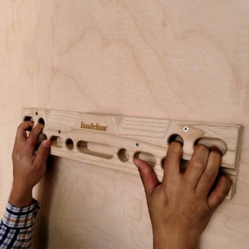 Fingerboard Climbing Strength Rock Men Wooden Climbing Outdoor Hangboard Strength Sport Tools Training Board