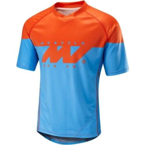 Morvelo Short Sleeve Crossmax Offroad Downhill Jersey DH MX AM Clothing MTB Cycling Jerseys Motorcycle Motocross Bike T-Shirts