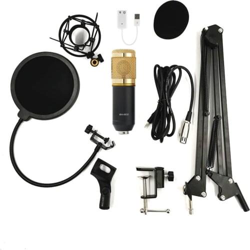 Microphone BM800 karaoke studio condenser mikrofon mic bm-800 For KTV Radio Braodcasting Singing Recording computer BM 800