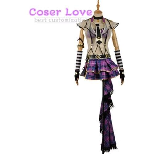 Lovelive Ohara Mari punk rock Cosplay Costume New Years Christmas Costume