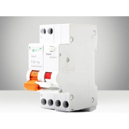 Interruptor de aire disyuntor doméstico e9 dpn10a - 40a con protección de fugas 1P + n bipolar