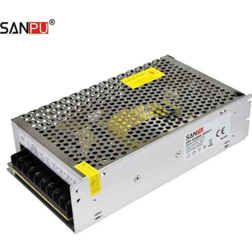 SANPU SMPS 5v 200w LED Power Supply 40a Constant Voltage Switching Driver 220v 230v ac-dc Lighting Transformer for LEDs Display