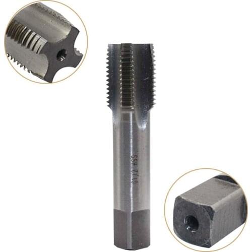 1PC Tap 1/2-14 G HSS Machine Straight Flute Pipe Thread Taps Cylindrical thread for Metal Threading Tools