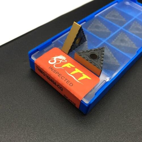 10pcs TNMG160404 CQ PC4225 High Quality External Turning Tool Carbide Insert Cutting Lathe CNC tools Lathe cutter