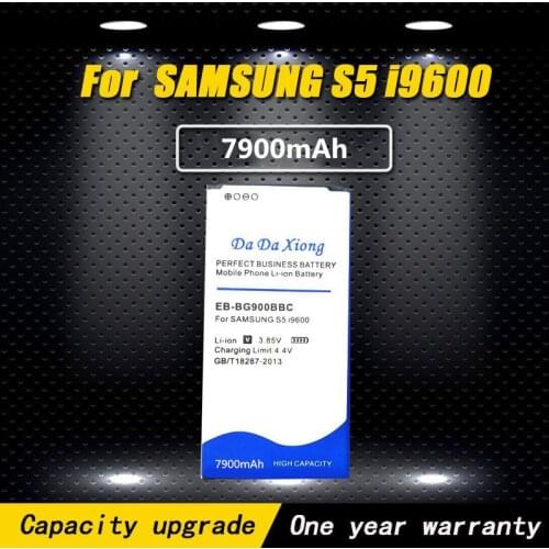 100% Original 7900mAh EB-BG900BBC For Samsung S5 Battery i9600 i9602 i9605 G900F G900T G9008 G9009D G9006W G900 Phone Battery