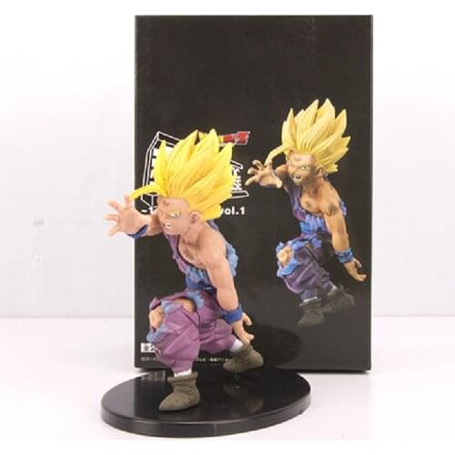 Bandai Anime Figures Dragon Ball Z Son Gohan PVC Toys Model Action Figurals Super Saiyan 13cm Kids Doll Brinquedos Xmas Gift