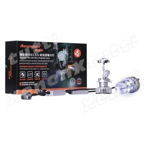 AOZOOM projector MINI H4 BI-LED lenticular ALL IN ONE