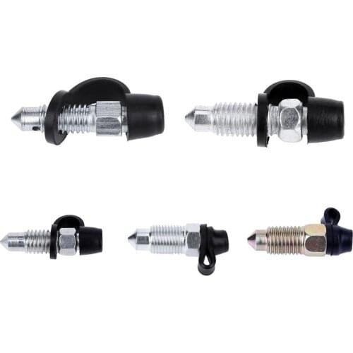 Car Accessory Auto Car Motorcycle Brake Pump Brake Caliper Bleed Exhaust Screw Nipple High Quality Dust Cap