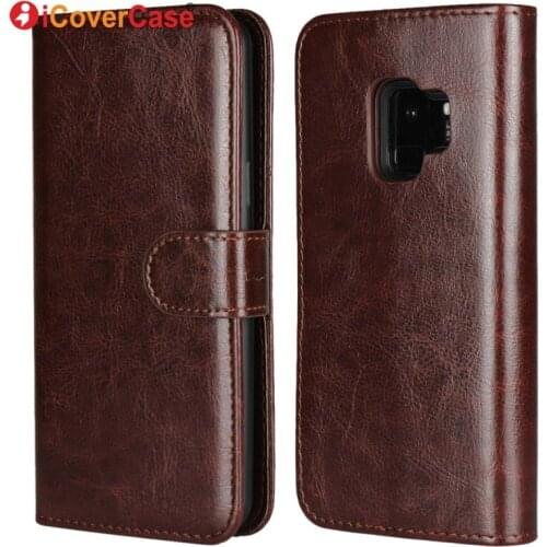 For Samsung Galaxy S9+ S9 Plus Case Detachable Magnetic Cases Flip Leather Wallet Soft Cover 2 In 1 Phone Bag Etui Coque Capa