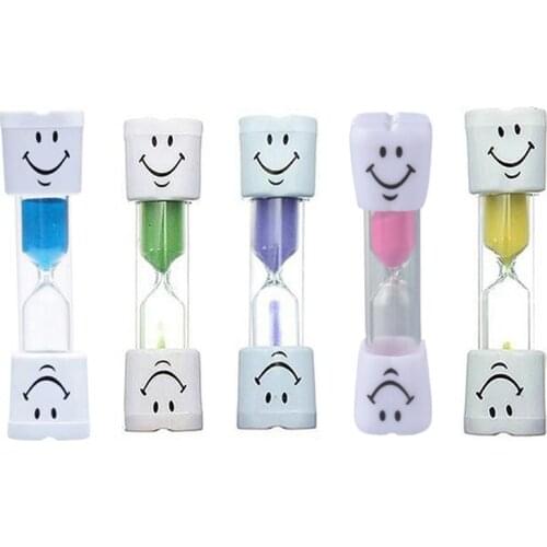2 Minute Smileys Hourglass Kids Tooth Brushing Timer Clock Home Decor Alluring